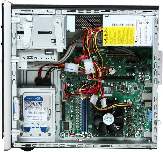 Alt view image 6 of 10 - HP Desktop PC Pavilion A4313W(AY627AAR#ABA) AMD Sempron LE-1250 3GB DDR2 320GB HDD NVIDIA GeForce 6150 SE Windows 7 Home Premium 64-bit