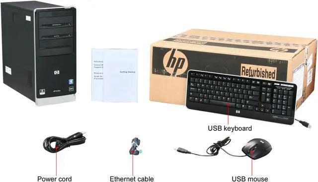 Alt view image 10 of 10 - HP Desktop PC Pavilion A4313W(AY627AAR#ABA) AMD Sempron LE-1250 3GB DDR2 320GB HDD NVIDIA GeForce 6150 SE Windows 7 Home Premium 64-bit