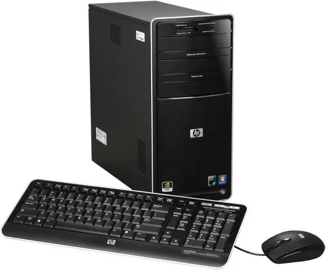 Main image of HP Desktop PC Pavilion P6313W(AY633AAR#ABA) AMD Athlon II X2 215 5GB DDR3 640GB HDD NVIDIA GeForce 9100 Windows 7 Home Premium 64-bit