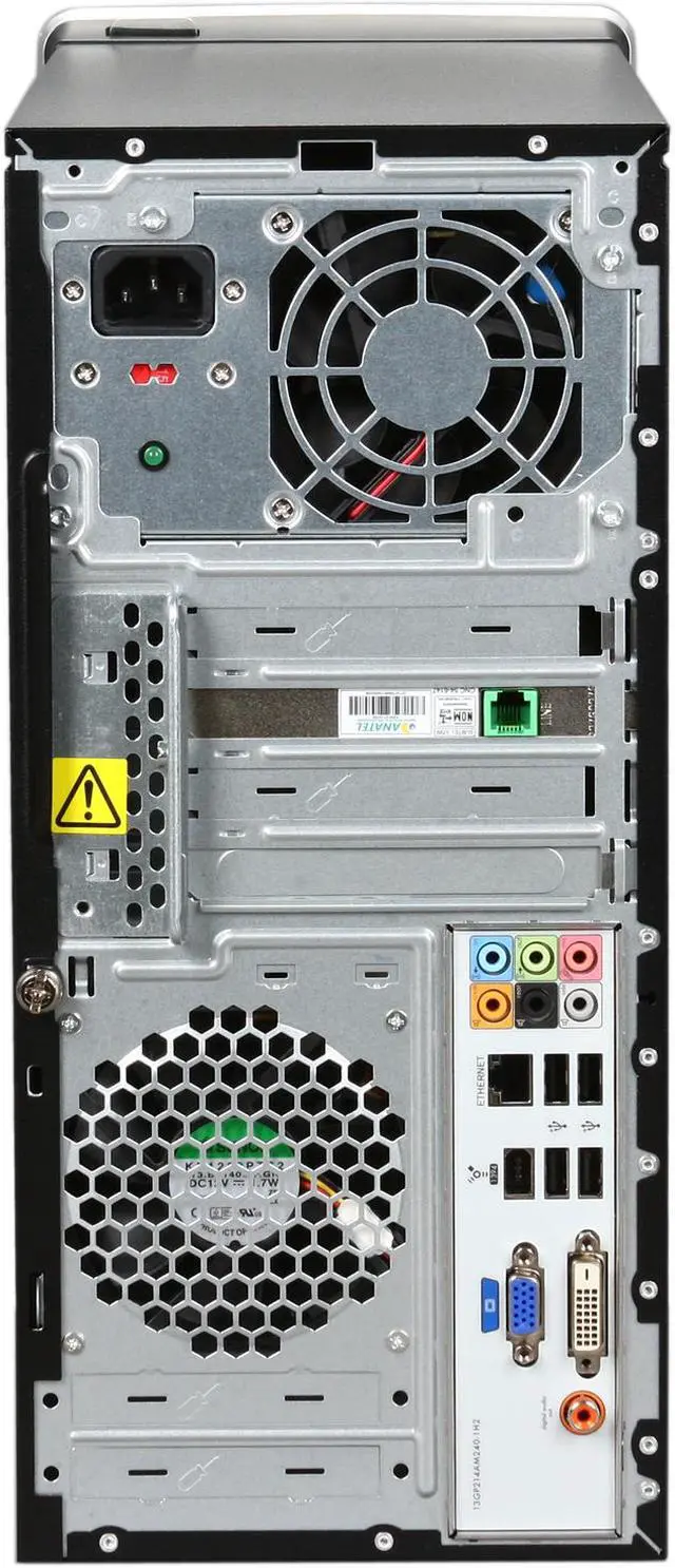 Alt view image 8 of 9 - HP Desktop PC Pavilion P6313W(AY633AAR#ABA) AMD Athlon II X2 215 5GB DDR3 640GB HDD NVIDIA GeForce 9100 Windows 7 Home Premium 64-bit