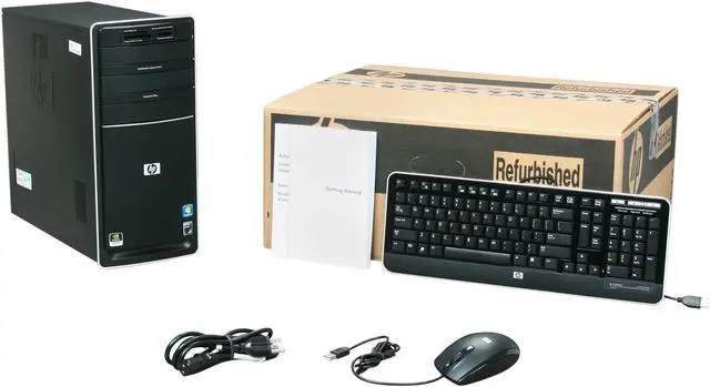 Alt view image 8 of 8 - HP Desktop PC Pavilion P6310F(AY018AAR#ABA) AMD Athlon II X4 630 6GB DDR3 1TB HDD NVIDIA GeForce 9100 Windows 7 Home Premium 64-bit