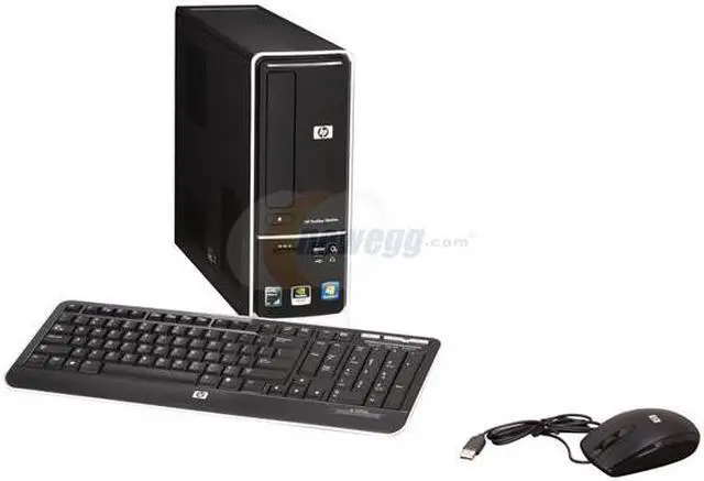 Main image of HP Desktop PC Pavilion Slimline S5510F (BQ466AAR#ABA) AMD Athlon II X2 240 3GB DDR2 640GB HDD NVIDIA GeForce 6150 SE Windows 7 Home Premium 64-bit