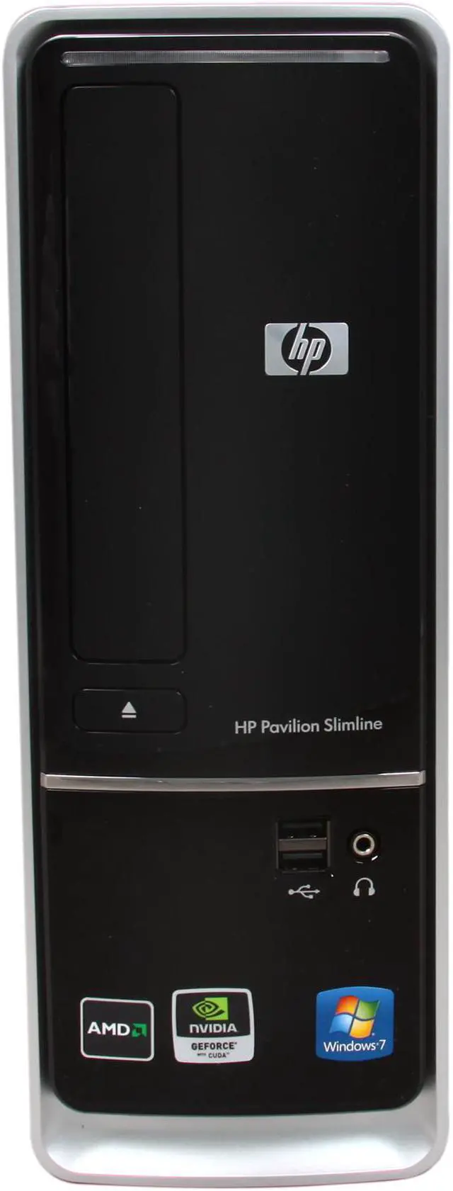 Alt view image 2 of 8 - HP Desktop PC Pavilion Slimline S5503W (BQ464AAR#ABA) AMD Sempron 140 3GB DDR2 320GB HDD NVIDIA GeForce 6150 SE Windows 7 Home Premium 64-bit