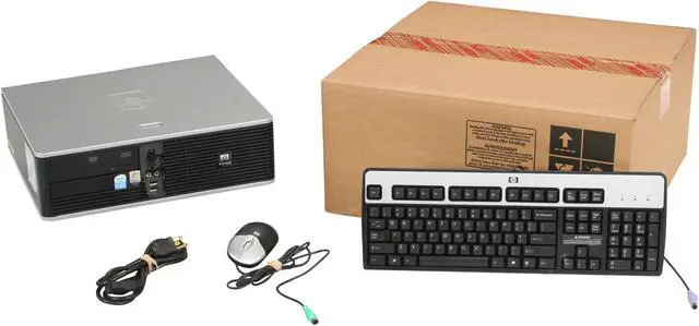 Alt view image 6 of 6 - HP Compaq Desktop PC DC5700 Intel Pentium D 945 2GB DDR2 80GB HDD Windows XP Professional 32-bit