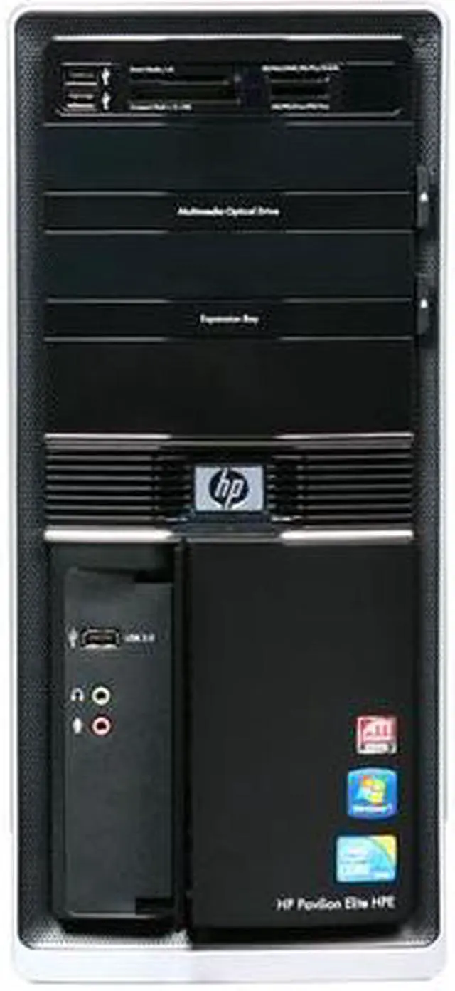 Alt view image 2 of 6 - HP Desktop PC Pavilion Elite HPE-450F (BM428AA#ABA) Intel Core i7-870 8GB DDR3 1TB HDD ATI Radeon HD 5770 Windows 7 Home Premium 64-bit