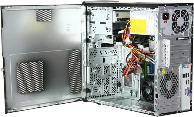 Alt view image 5 of 9 - HP Desktop PC 505B (VS885UT#ABA) AMD Athlon II X3 440 4GB DDR3 320GB HDD NVIDIA GeForce 6150 SE Windows 7 Professional 64-bit