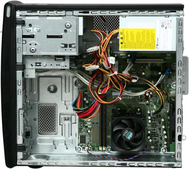Alt view image 6 of 9 - HP Desktop PC 505B (VS885UT#ABA) AMD Athlon II X3 440 4GB DDR3 320GB HDD NVIDIA GeForce 6150 SE Windows 7 Professional 64-bit