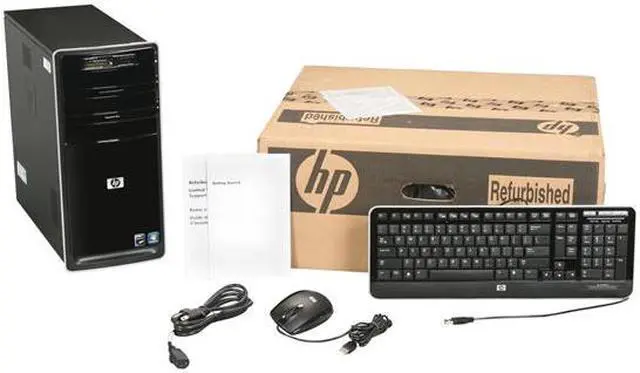 Alt view image 7 of 7 - HP Desktop PC Pavilion P6537C (WW601AAR#ABA) AMD Phenom II X4 830 6GB DDR3 750GB HDD ATI Radeon HD 3000 Windows 7 Home Premium 64-bit