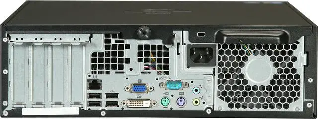 Alt view image 5 of 8 - HP Compaq Desktop PC 4000 Pro (XZ775UT#ABA) Intel Core 2 Duo E8400 4GB DDR3 500GB HDD Intel GMA 4500 Windows 7 Professional 64-bit