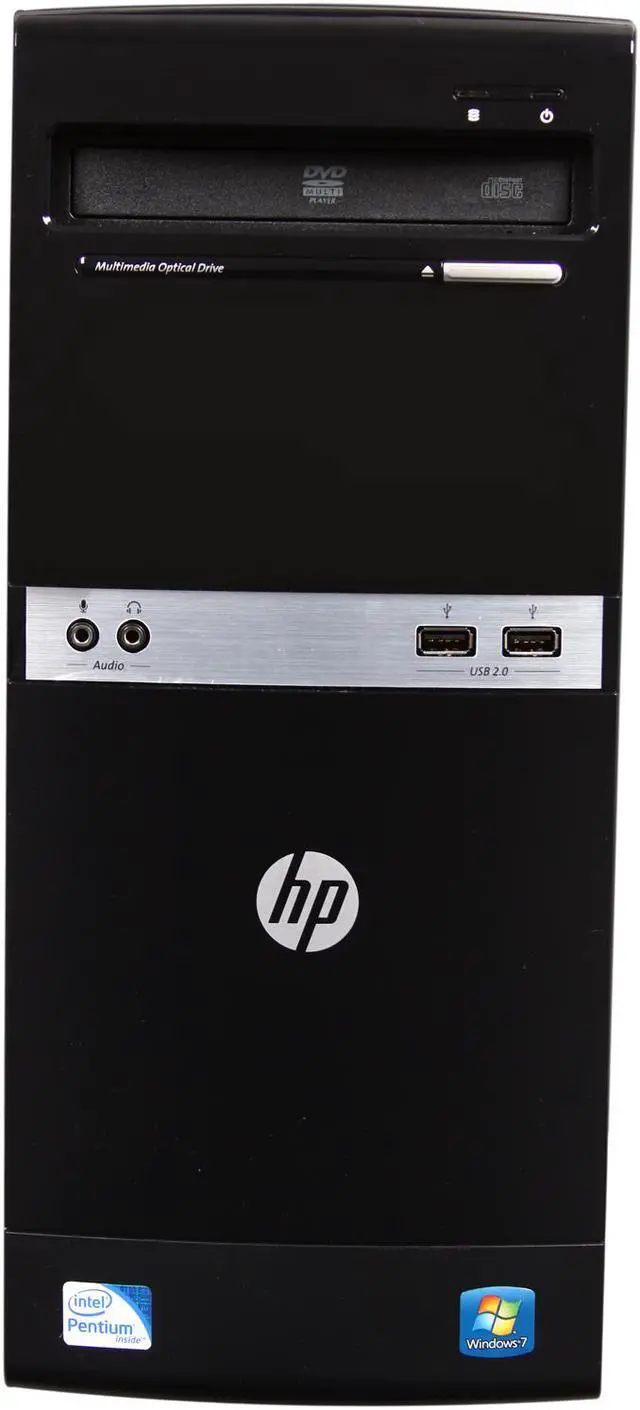 HP Desktop PC 500B (XZ827UT#ABA) Intel Pentium E5800 2GB DDR3