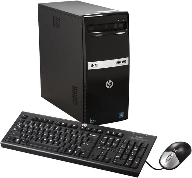 Hp Desktop Computer Box Open Box: HP Desktop PC 505B (XZ832UT#ABA) AMD Athlon II X3 450 2GB ...