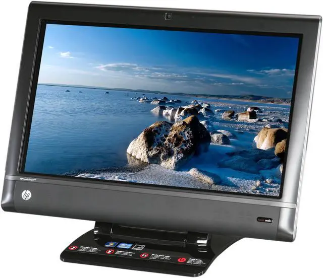 Alt view image 3 of 8 - HP All-in-One PC TouchSmart 610-1130f (QP673AA#ABA) Intel Core i3-2100 4GB DDR3 750GB HDD 23" Touchscreen Windows 7 Home Premium 64-bit