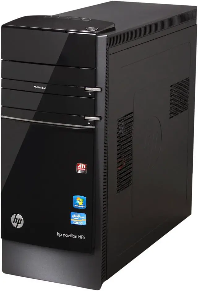 Alt view image 3 of 10 - HP Desktop PC Pavilion Elite h8-1010 (QN557AA#ABA) Intel Core i5-2390T 8GB DDR3 1TB HDD AMD Radeon HD 6450 Windows 7 Home Premium 64-bit