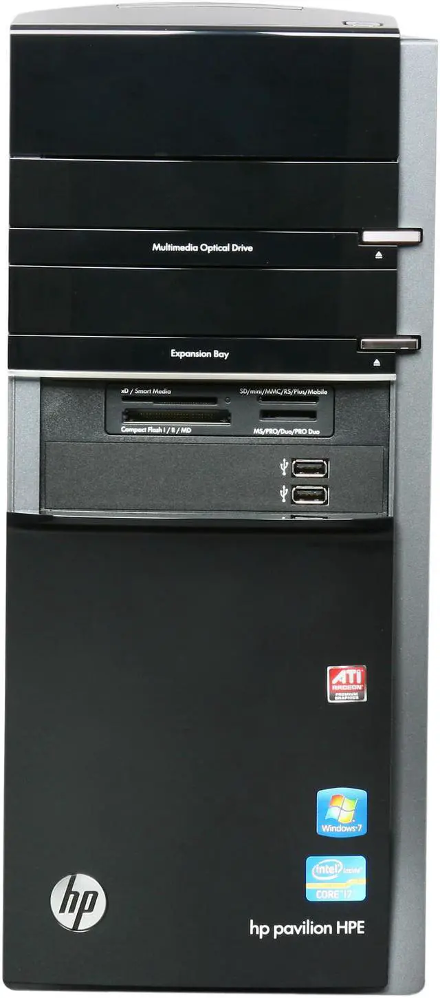 Alt view image 2 of 9 - HP Desktop PC Pavilion Elite h8-1020 (QN559AA#ABA) Intel Core i7-2600S 8GB DDR3 1TB HDD AMD Radeon HD 6570 Windows 7 Home Premium 64-bit