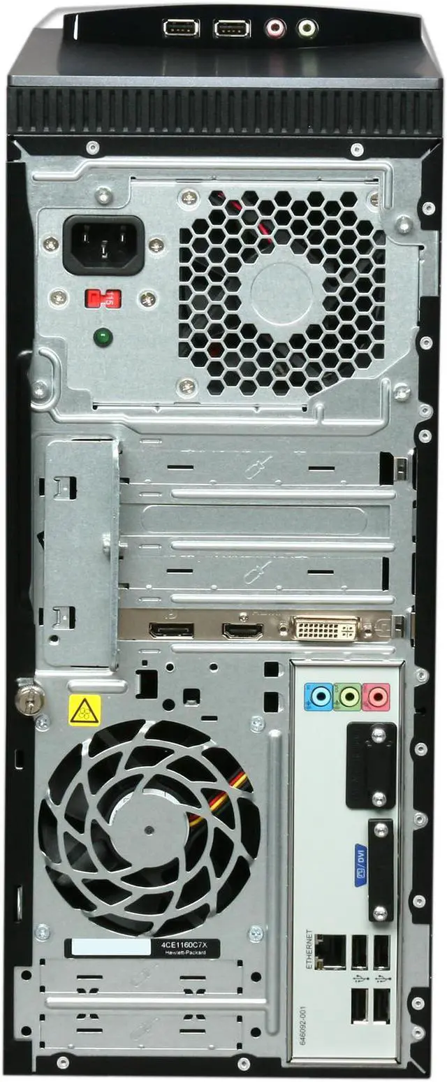 Alt view image 8 of 9 - HP Desktop PC Pavilion Elite h8-1020 (QN559AA#ABA) Intel Core i7-2600S 8GB DDR3 1TB HDD AMD Radeon HD 6570 Windows 7 Home Premium 64-bit