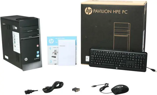 Alt view image 9 of 9 - HP Desktop PC Pavilion Elite h8-1020 (QN559AA#ABA) Intel Core i7-2600S 8GB DDR3 1TB HDD AMD Radeon HD 6570 Windows 7 Home Premium 64-bit