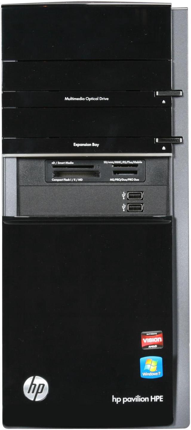 Alt view image 2 of 10 - HP Desktop PC Pavilion Elite h8-1030 (QN561AA#ABA) AMD Phenom II X6 1090T 10GB DDR3 1.5TB HDD AMD Radeon HD 6670 Windows 7 Home Premium 64-bit