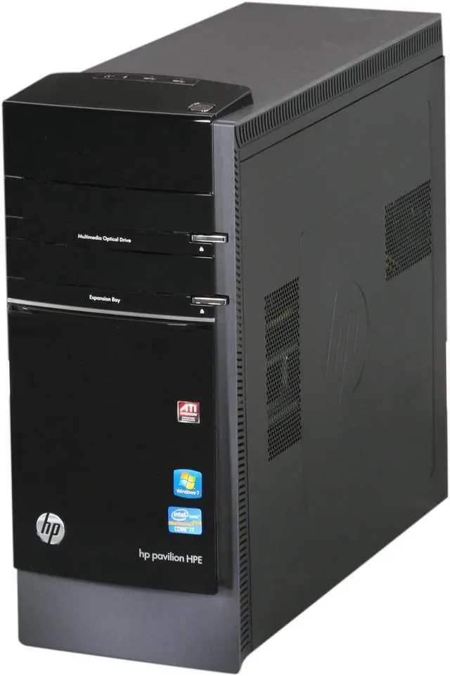 Alt view image 3 of 10 - HP Desktop PC Pavilion Elite h8-1050 (QN563AA#AB) Intel Core i7-2600 10GB DDR3 1.5TB HDD AMD Radeon HD 6850 Windows 7 Home Premium 64-bit