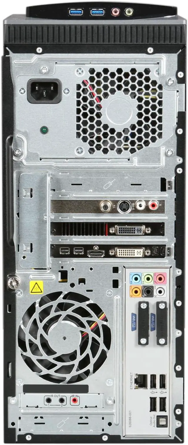 Alt view image 8 of 10 - HP Desktop PC Pavilion Elite h8-1050 (QN563AA#AB) Intel Core i7-2600 10GB DDR3 1.5TB HDD AMD Radeon HD 6850 Windows 7 Home Premium 64-bit