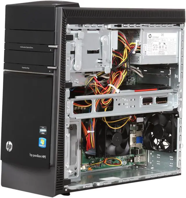 Alt view image 7 of 9 - HP Desktop PC Pavilion Elite h8-1039 (QU123AA#ABA) AMD Phenom II X6 1065T 8GB DDR3 1TB HDD AMD Radeon HD 6850 1GB GDDR5 Windows 7 Home Premium 64-bit