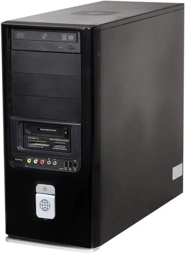 Alt view image 3 of 9 - Famous Brand Desktop PC TS-0005D-C2Q624 Intel Core 2 Quad Q9650 2GB 500GB HDD NO OS