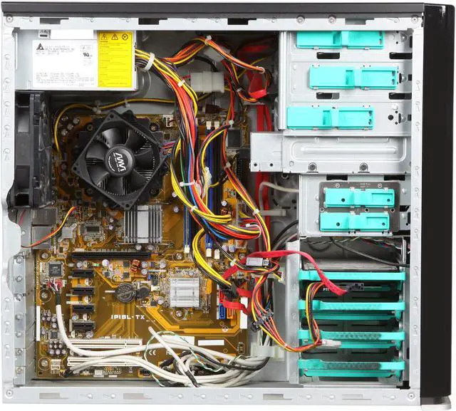 Alt view image 6 of 9 - Famous Brand Desktop PC TS-0005D-C2Q624 Intel Core 2 Quad Q9650 2GB 500GB HDD NO OS