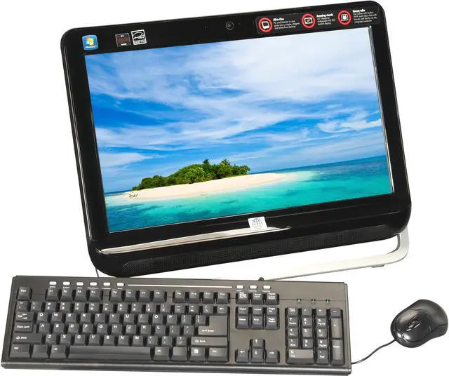 Main image of Generic Desktop PC CPX125 AMD E-450 4GB 1TB HDD 20.0" Windows 7 Professional