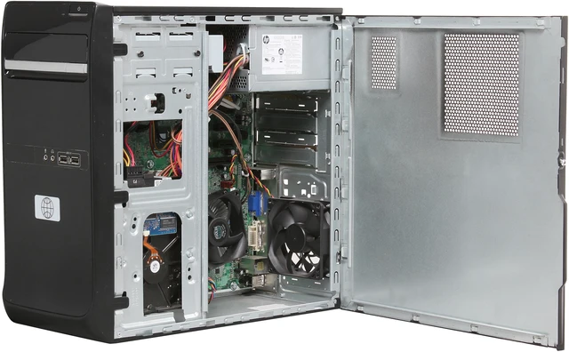 Alt view image 6 of 9 - Black HEAVY METAL Desktop PC for Metalheads with Pentium G640 2.8GHz 4GB DDR3 500GB HDD and Windows 8 (VDD-125)