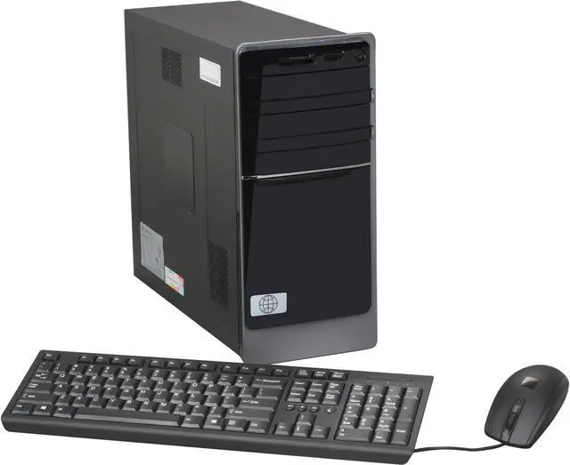 Main image of Black HEAVY METAL Desktop PC for Metalheads with AMD A10-5700 3.4GHz 4GB DDR3 1TB HDD and Windows 8 (VDD-131)