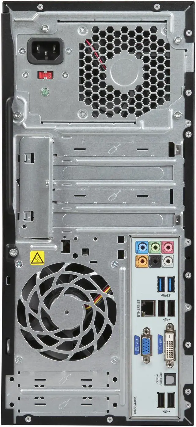 Alt view image 8 of 9 - Black HEAVY METAL Desktop PC for Metalheads with AMD A10-5700 3.4GHz 4GB DDR3 1TB HDD and Windows 8 (VDD-131)