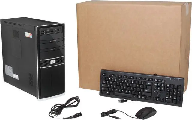 Alt view image 9 of 9 - Generic Desktop PC TS-F014-EPH-W8EN AMD Phenom II X6 1045T 4GB DDR3 1TB HDD Windows 8