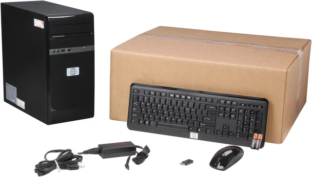 Refurbished: Generic Desktop PC CQ2014 AMD E-300 4GB 500GB HDD Windows ...