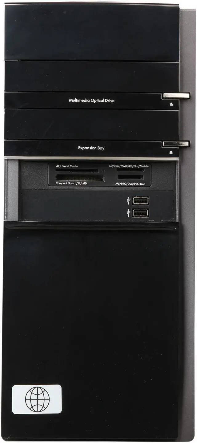 Alt view image 2 of 9 - HP Envy H8-1534 Desktop PC with 6 (Hexa) Core AMD Fusion FX-6200 (Zambezi) 3.80Ghz (4.1Ghz Turbo), 6GB DDR3 Memory, 1.5TB HDD, Eyefinity Radeon HD 7570, HD 7.1 Audio, DVDRW, Windows 8 Pro 64 Bit