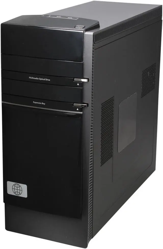 Alt view image 3 of 9 - HP Envy H8-1534 Desktop PC with 6 (Hexa) Core AMD Fusion FX-6200 (Zambezi) 3.80Ghz (4.1Ghz Turbo), 6GB DDR3 Memory, 1.5TB HDD, Eyefinity Radeon HD 7570, HD 7.1 Audio, DVDRW, Windows 8 Pro 64 Bit