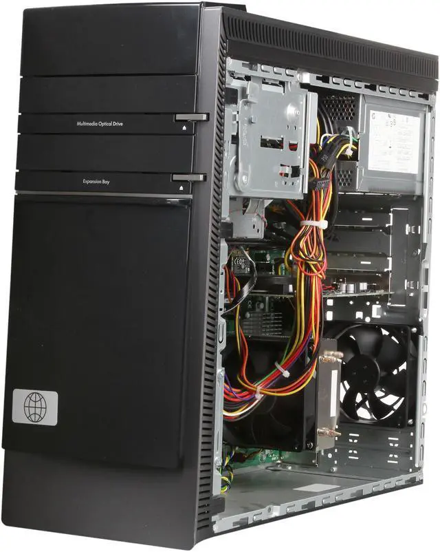Alt view image 7 of 9 - HP Envy H8-1534 Desktop PC with 6 (Hexa) Core AMD Fusion FX-6200 (Zambezi) 3.80Ghz (4.1Ghz Turbo), 6GB DDR3 Memory, 1.5TB HDD, Eyefinity Radeon HD 7570, HD 7.1 Audio, DVDRW, Windows 8 Pro 64 Bit