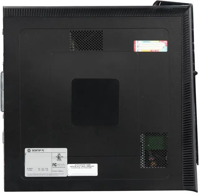 Alt view image 4 of 9 - Heavy Metal H8-1437C Desktop PC Intel Core i5 3470 3.2Ghz 4GB RAM 1.0 TB HDD DVDRW LightScribe Windows 8 64 Bit