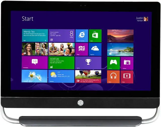 Alt view image 2 of 7 - HP Debranded Envy 23" All-in-One Desktop PC Intel Core i5 3330S 2.70Ghz, 4GB RAM, 1TB HDD Windows 8 64 Bit (HP Debranded)