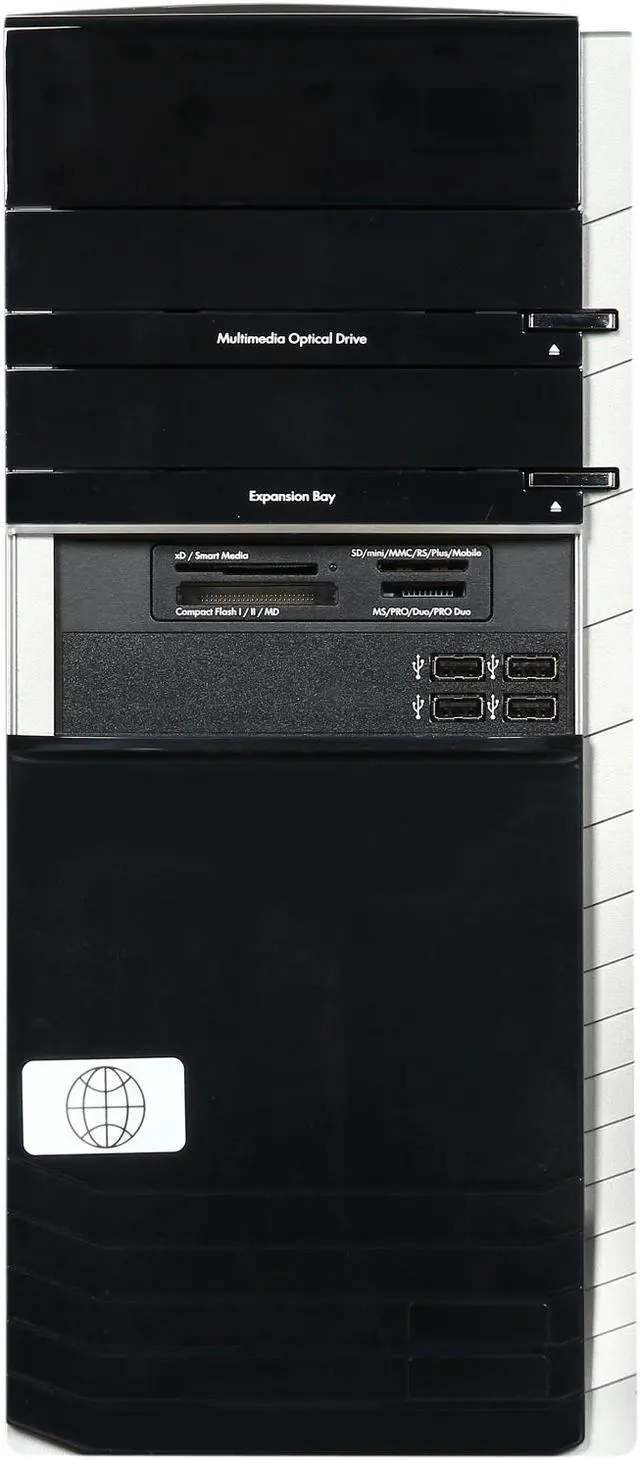 Alt view image 2 of 9 - HP Pavilion PHE Desktop PC INTEL i5 4430 (3.0Ghz) 4GB DDR3 RAM 1TB HDD DVDRW LS Windows 8 Pro 64 Bit [HP Debranded]