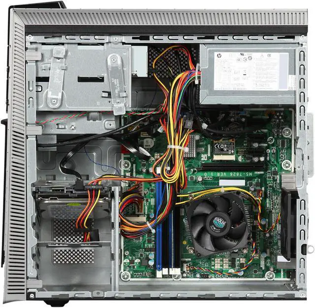 Alt view image 6 of 9 - HP Pavilion PHE Desktop PC INTEL i5 4430 (3.0Ghz) 4GB DDR3 RAM 1TB HDD DVDRW LS Windows 8 Pro 64 Bit [HP Debranded]