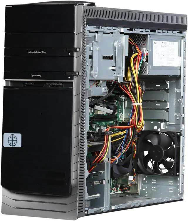 Alt view image 7 of 9 - HP Pavilion PHE Desktop PC INTEL i5 4430 (3.0Ghz) 4GB DDR3 RAM 1TB HDD DVDRW LS Windows 8 Pro 64 Bit [HP Debranded]