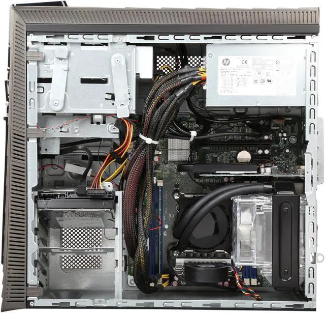 Alt view image 6 of 9 - HP Debranded Desktop PC TS-151-018-W8PRO Intel Core i7-4820K 8 GB 2TB HDD Windows 8 Pro