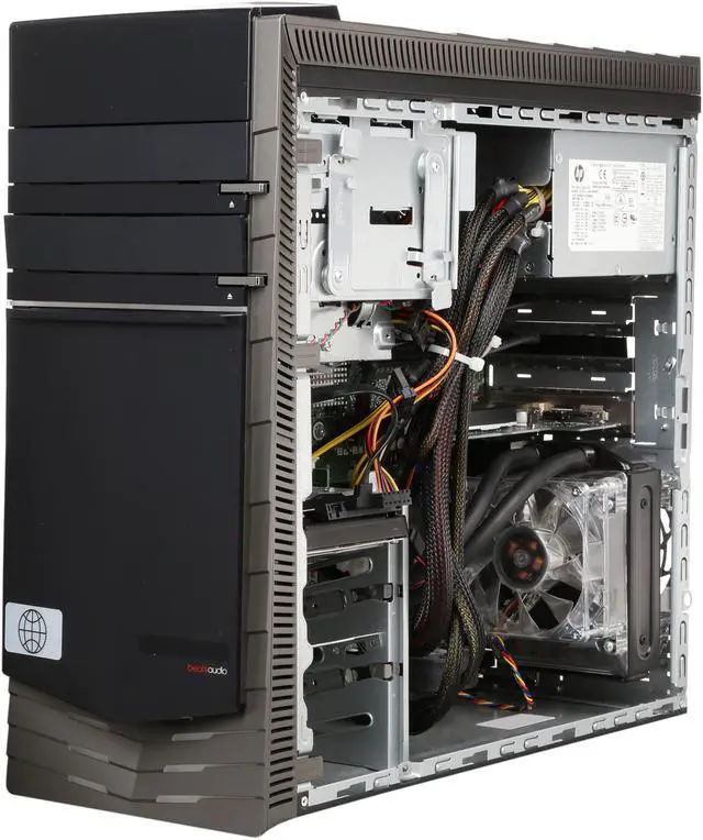 Alt view image 7 of 9 - HP Debranded Desktop PC TS-151-018-W8PRO Intel Core i7-4820K 8 GB 2TB HDD Windows 8 Pro