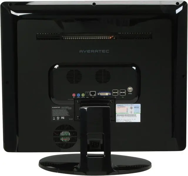 Alt view image 6 of 15 - AVERATEC Desktop PC F1 D1002UHCE-1 Intel Core 2 Duo E4600 2GB DDR2 320GB HDD 22" Windows Vista Home Premium