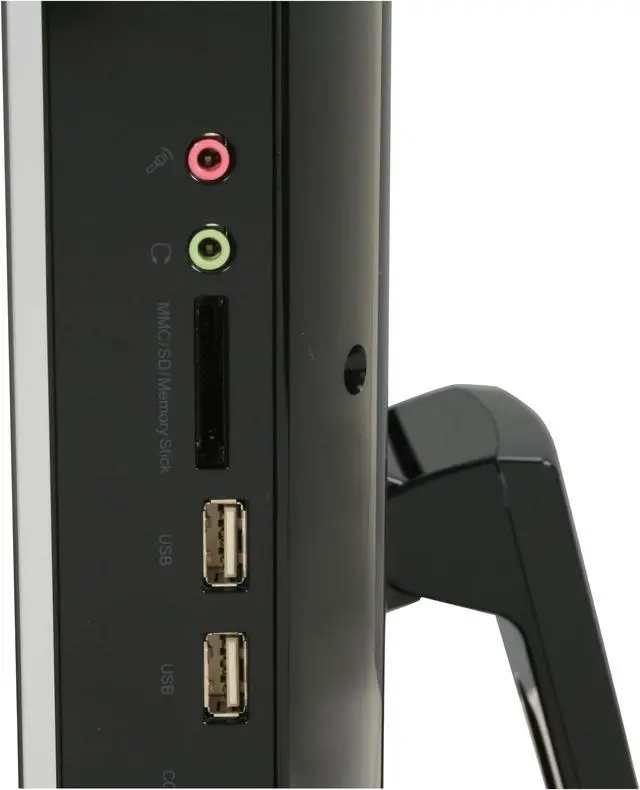 Alt view image 9 of 15 - AVERATEC Desktop PC F1 D1002UHCE-1 Intel Core 2 Duo E4600 2GB DDR2 320GB HDD 22" Windows Vista Home Premium