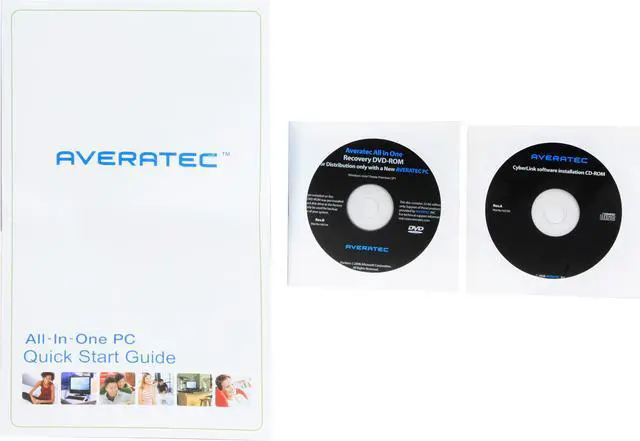 Alt view image 15 of 15 - AVERATEC Desktop PC F1 D1002UHCE-1 Intel Core 2 Duo E4600 2GB DDR2 320GB HDD 22" Windows Vista Home Premium