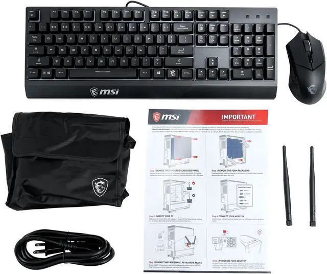 Alt view image 15 of 15 - MSI Aegis RS Gaming Desktop, Intel Core i9 12900KF, GeForce RTX 3080 Ti, 64GB DDR5, 2TB NVMe SSD, Windows 11 Home (Aegis RS 12TF-252US)