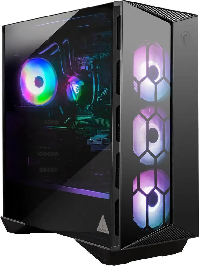 Alt view image 3 of 4 - MSI Gaming Desktop Aegis ZS 5DS-262US AMD Ryzen 9 5900X 16GB DDR4 1TB PCIe SSD AMD Radeon RX 6700 XT Windows 11 Home 64-bit