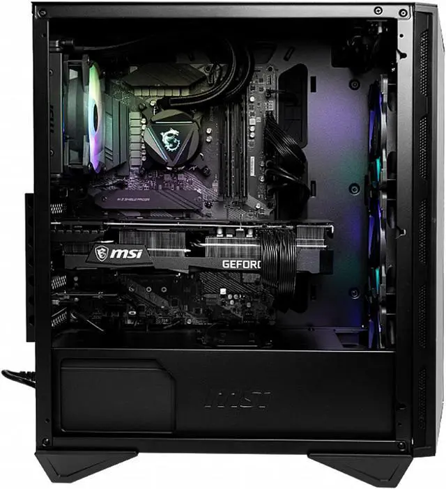 Alt view image 6 of 6 - MSI Gaming Desktop AEGIS ZS 3CR-052US AMD Ryzen 7 3700X 16GB DDR4 512GB SSD AMD Radeon RX 5600 XT Windows 10 Home 64-bit