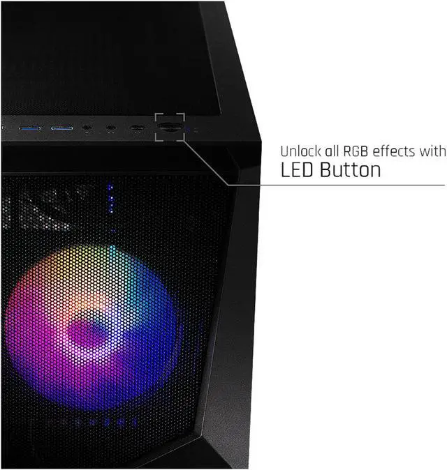 Alt view image 7 of 7 - MSI Gaming Desktop Codex R 12TC-047US Intel Core i5-12400 16GB DDR4 500GB PCIe SSD GeForce RTX 3060 Windows 11 Home 64-bit