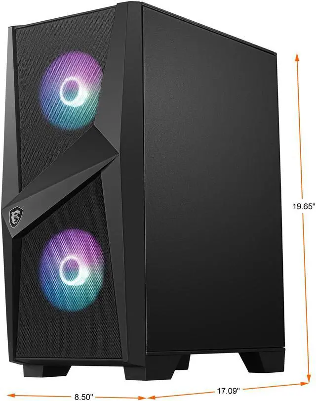 Alt view image 5 of 7 - MSI Gaming Desktop Codex R 12TC-047US Intel Core i5-12400 16GB DDR4 500GB PCIe SSD GeForce RTX 3060 Windows 11 Home 64-bit